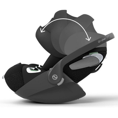 Коляска Cybex Talos S Lux TPE complete Cloud T Sepia Black 3 в 1 Stormy Blue с дождевиками