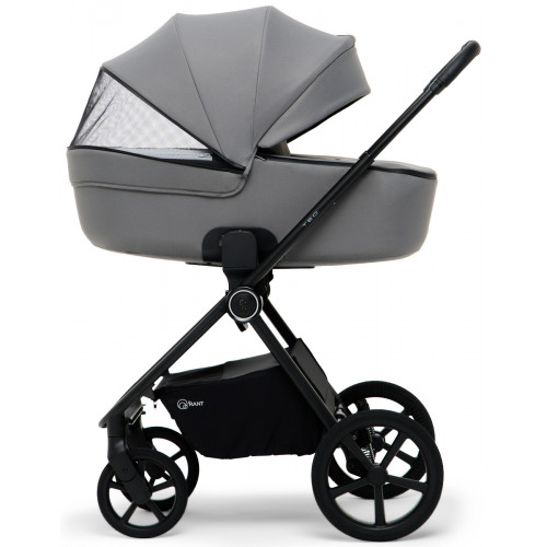 Детская коляска Rant Teo Soft 3 в 1 с автокреслом Aster Zero Olive Grey