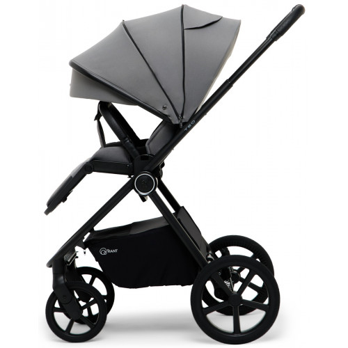 Детская коляска Rant Teo Soft 3 в 1 с автокреслом Aster Zero Olive Grey