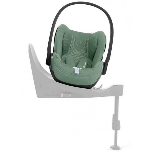Коляска Cybex Balios S Lux TPE complete Cloud T Leaf Green Plus 3 в 1 Seashell Beige с дождевиками