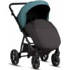 Детская коляска Tutis Leo 3 Plus 3 в 1 с автокреслом Beno Black 1582307 Sea Blue