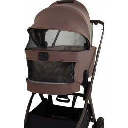 Детская коляска Rant Aventa 3 в 1 с автокреслом Miro Black Beige