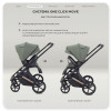 Детская коляска Rant Garda 3 в 1 с автокреслом Perla Graphite Olive