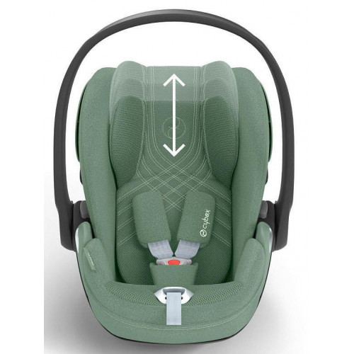 Коляска Cybex Balios S Lux TPE complete Cloud T Leaf Green Plus 3 в 1 Seashell Beige с дождевиками