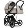 Детская коляска Roan Sol Vintage Luxury 2.0 3 в 1 с автокреслом Tutis Elo Lux EduSky Black VIN 06/HZ Hazel/Champagne/руч.Black