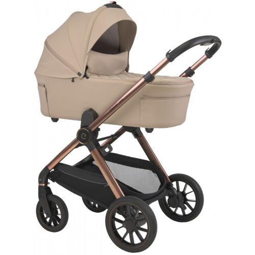 Детская коляска 3 в 1 Espiro Code 2026 и автокресло Pi Beige 119 loving beige