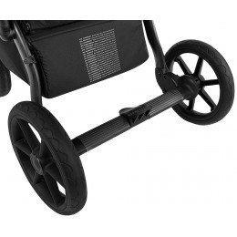 Детская коляска Roan Bass Next 2.0 3 в 1 с автокреслом Pituso Santiso Pro Black BSN/44/2 Turkish Coffe/Black/руч.Cappuccino