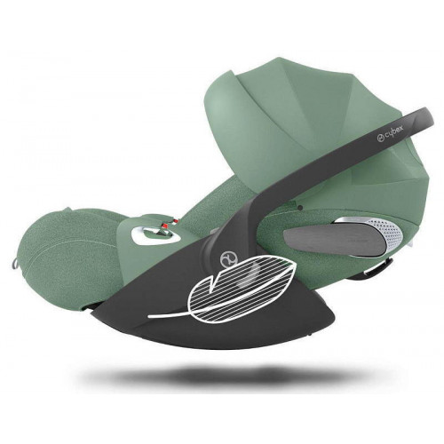 Коляска Cybex Balios S Lux TPE complete Cloud T Leaf Green Plus 3 в 1 Seashell Beige с дождевиками