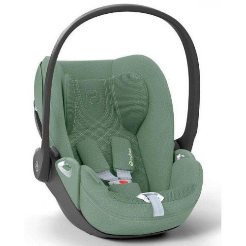 Коляска Cybex Balios S Lux TPE complete Cloud T Leaf Green Plus 3 в 1 Seashell Beige с дождевиками