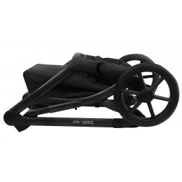 Детская коляска Roan Bass Next 2.0 3 в 1 с автокреслом Pituso Baesa Pro Black,Beige Canopy BSN/45/2 Marzipan/Black/руч.Cappuccino(2 места)