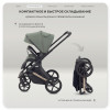 Детская коляска Rant Garda 3 в 1 с автокреслом Perla Graphite Olive