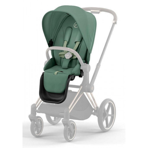 Коляска Cybex Priam IV Rosegold complete Cloud G Ocean Blue Plus Base G 3 в 1 Leaf Green