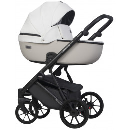 Детская коляска Riko Basic Montana X Ecco 3 в 1 32 White-Light Silver (белый-св.серый)
