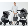 Детская коляска Rant Teo Soft 3 в 1 с автокреслом Aster Zero Olive Grey