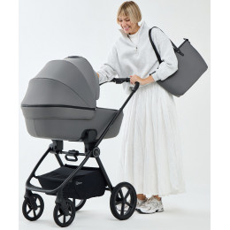 Детская коляска Rant Teo Soft 3 в 1 с автокреслом Aster Zero Olive Grey