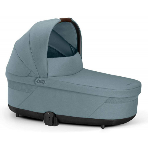 Коляска Cybex Talos S Lux TPE complete Cloud T Sepia Black 3 в 1 Stormy Blue с дождевиками