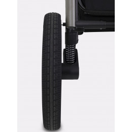 Детская коляска Rant Teo Soft 3 в 1 с автокреслом Evomax Black Cloud