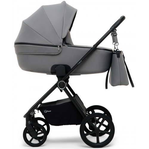 Детская коляска Rant Teo Soft 3 в 1 с автокреслом Aster Zero Olive Grey