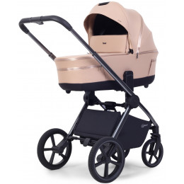 Детская коляска Rant Falcon Soft Therm 3 в 1 с автокреслом Evomax Black Beige