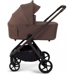 Детская коляска Rant Aventa 3 в 1 с автокреслом Miro Black Beige