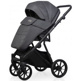Детская коляска Riko Basic Montana X 3 в 1 53 Dark grey (т.серый)