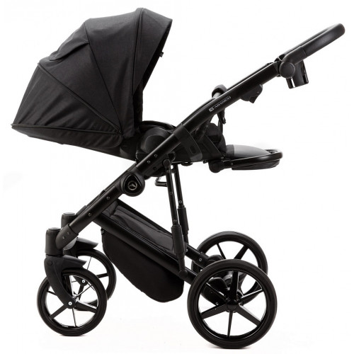 Детская коляска Adamex Mobi New 3 в 1 MN-TK53 ЧЕРНЫЙ