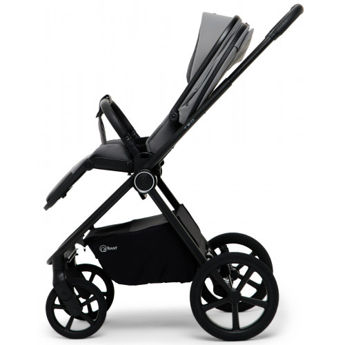 Детская коляска Rant Teo Soft 3 в 1 с автокреслом Aster Zero Olive Grey