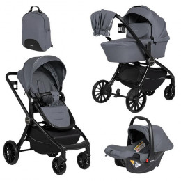 Детская коляска Farfello Baby Shell 3 в 1 2025 серый