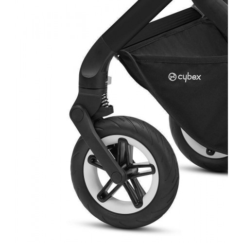 Коляска Cybex Talos S Lux TPE complete Cloud T Sepia Black 3 в 1 Stormy Blue с дождевиками