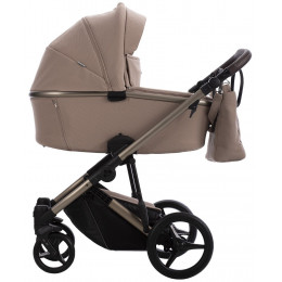 Детская коляска Bebetto Loren Sand 3 в 1 с автокреслом Avionaut Cosmo 02 бежевый