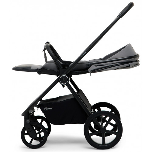 Детская коляска Rant Teo Soft 3 в 1 с автокреслом Aster Zero Olive Grey