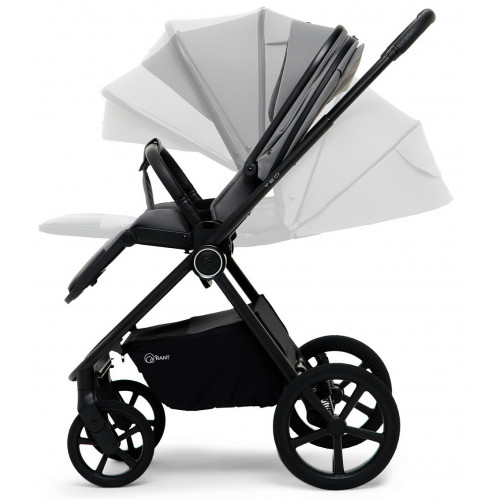 Детская коляска Rant Teo Soft 3 в 1 с автокреслом Aster Zero Olive Grey