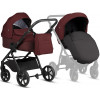 Детская коляска Tutis Leo 3 Plus 3 в 1 с автокреслом Beno Black 1582220 Burgundy