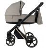 Детская коляска Roan Sol Vintage Luxury 2.0 3 в 1 с автокреслом Tutis Elo Lux EduSky Black VIN 06/HZ Hazel/Champagne/руч.Black