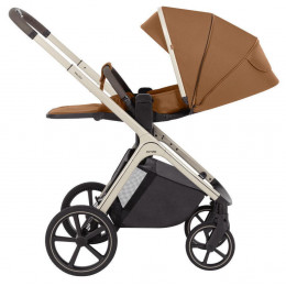 Коляска Carrello Vector CRL-6550 и автокресло Cybex Aton S2 Lava Grey 3 в 1 Coral Beige