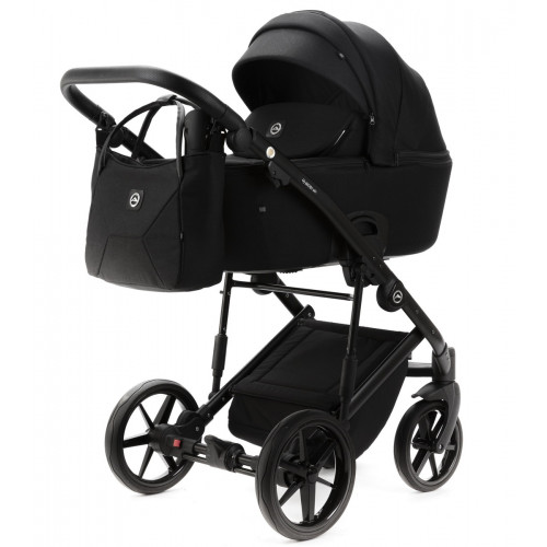 Детская коляска Adamex Mobi New 3 в 1 MN-TK53 ЧЕРНЫЙ