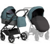 Детская коляска Tutis Leo 3 Plus 3 в 1 с автокреслом Beno Black 1582307 Sea Blue