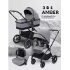 Коляска 3 в 1 Mowbaby Amber Grey