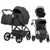 Коляска 3 в 1 Sweet Baby SBL Dolce + автокресло Premier Black Dark Grey