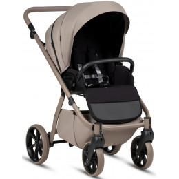 Детская коляска Tutis Uno 6 Plus Essential collection 3 в 1 с автокреслом Elo Lux EduSky Black 1602172 Taupe с сумкой