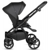 Детская коляска Tutis Uno 5 Plus Leather collection 3 в 1 с автокреслом Elo Lux EduSky Black 1402699 Jet Black