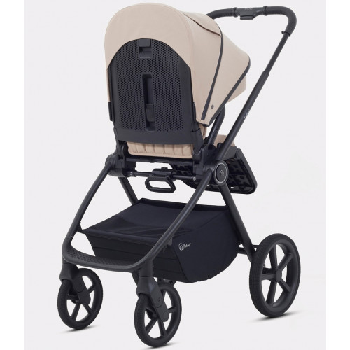 Детская коляска Rant Teo Soft 3 в 1 с автокреслом Evomax Black Beige
