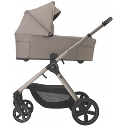 Детская коляска 3 в 1 Espiro Only 2026 и автокресло Pi Beige 529 sahara beige