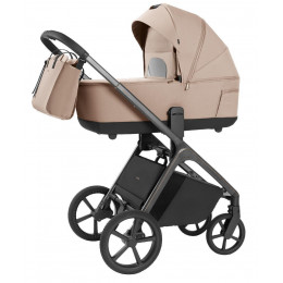 Коляска Carrello Vector 2025 CRL-6551 и автокресло Cybex Aton B2 Dynamic Red 3 в 1 Mellow Beige