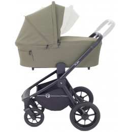Детская коляска Rant Flex 3 в 1 RA076 с автокреслом Aster Zero Graphite Green