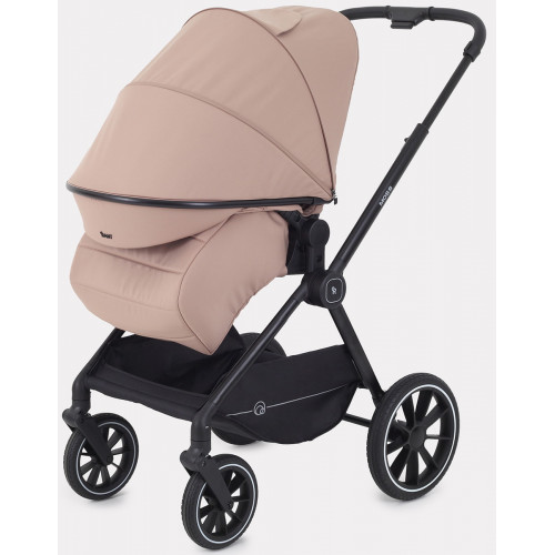 Детская коляска Rant Moss 3 в 1 с автокреслом Miro Graphite Latte beige