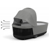 Коляска 3 в 1 Cybex Priam IV Rosegold complete и автокресло Aton B2 i-Size Volcano Black Mirage Grey