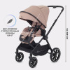 Детская коляска Rant Moss 3 в 1 с автокреслом Miro Graphite Latte beige
