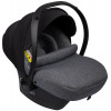 Детская коляска Indigo Mio Eco Plus 14 3 в 1 с автокреслом Avionaut Cosmo Grey 01 черная кожа