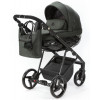 Детская коляска Adamex Quantum 3 в 1 Q-TK105 LUX (Т.ЗЕЛЕНЫЙ)